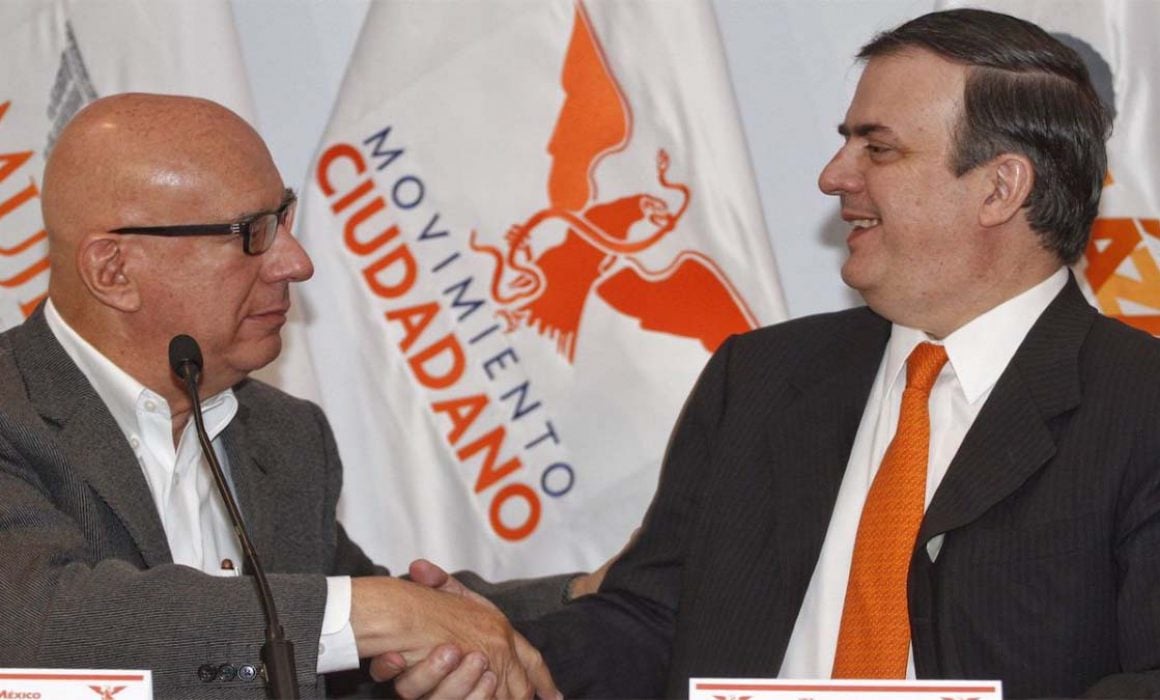 - La última esperanza de Dante Delgado para llevar a Marcelo Ebrard como candidato presidencial de MC se ha desvanecido. Con esta comunicación el excanciller ha enterrado meses de negociaciones, de ofertas, de sí y de no y peticiones para colocar a su gente en el Congreso de la Unión. Pero, ojo: No quedó por deseos, sino porque seguirá a disposición de Palacio Nacional para futuras decisiones, sean benignas o adversas al exjefe de Gobierno.