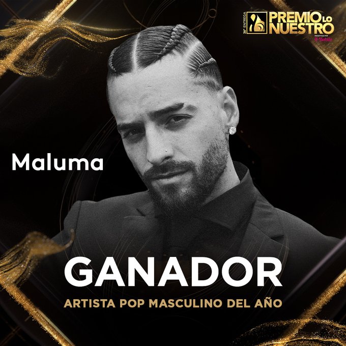 Artista Pop Masculino. 