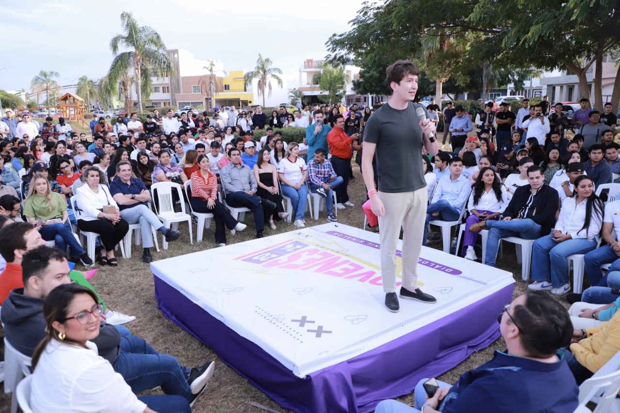 Juan Pablo Sánchez Gálvez reafirma su compromiso con el fortalecimiento del tejido social y el empoderamiento de la juventud como agentes de cambio positivo en Mazatlán y en todo el país.