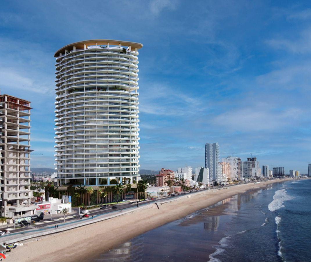 Con una inversión de mil 462 millones de pesos y la generación de más de 280 empleos directos y unos 100 indirectos, ya se construye en la Av. del Mar la Torre Azora, cuya preventa inicia oficialmente a partir de este primero de febrero.