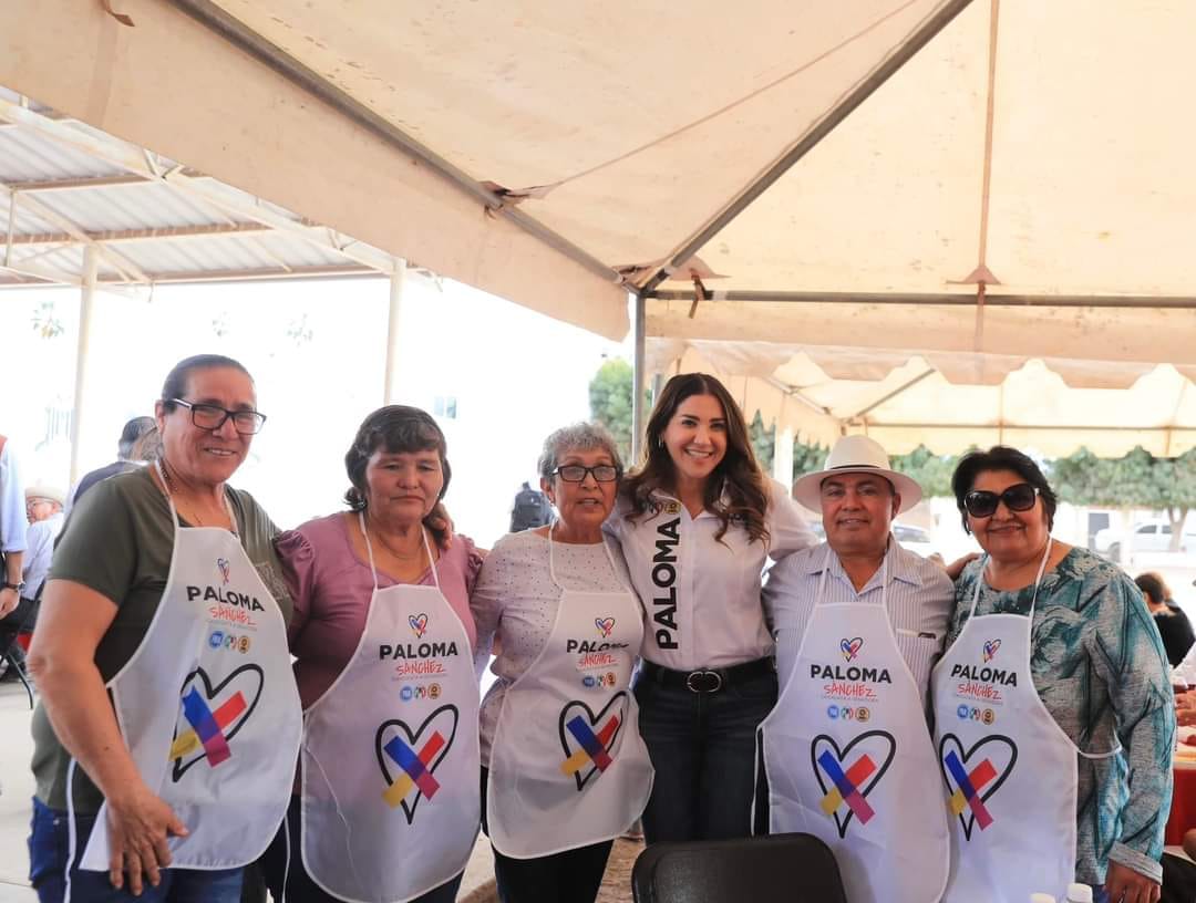 Ante productores sinaloenses de este municipio, Paloma Sánchez reiteró su compromiso de continuar, a su llegada al Senado, respaldando a este sector que ha sido uno de los más afectados por los gobiernos de Morena.