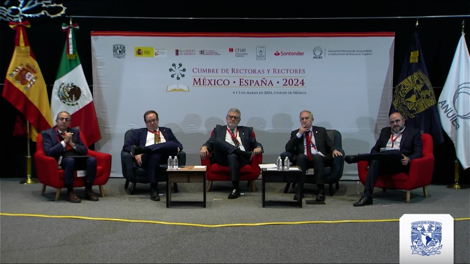 - Expone Robespierre Lizárraga en la Cumbre de Rectoras y Rectores México-España 2024, la persecución política y la violación a la autonomía en contra de la UAS por autoridades estatales