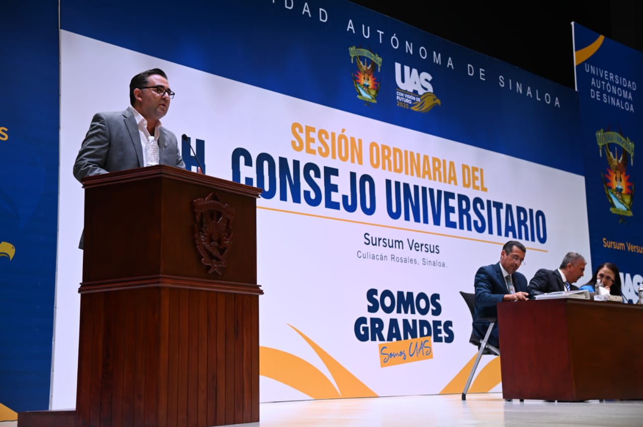 El H. Consejo Universitario, máximo órgano de Gobierno de la UAS, ratifica a Yamir Valdez como Representante Legal y nombra a Ramón Bonilla como Asesor Jurídico de la institución