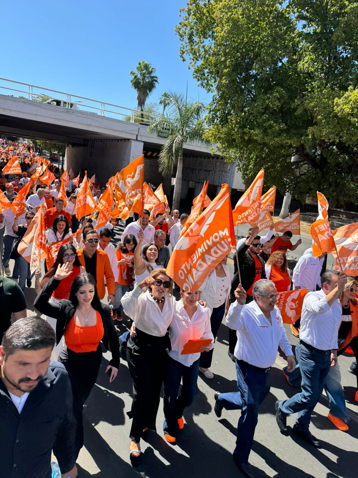 En la capital del estado los 20 aspirantes a ocupar igual número de municipios por el movimiento naranja, y los 24 candidatos a diputados locales; se llevó a cabo el acto protocolario de registro ante las autoridades electorales, encabezado por el dirigente estatal de MC, Sergio Torres Félix.