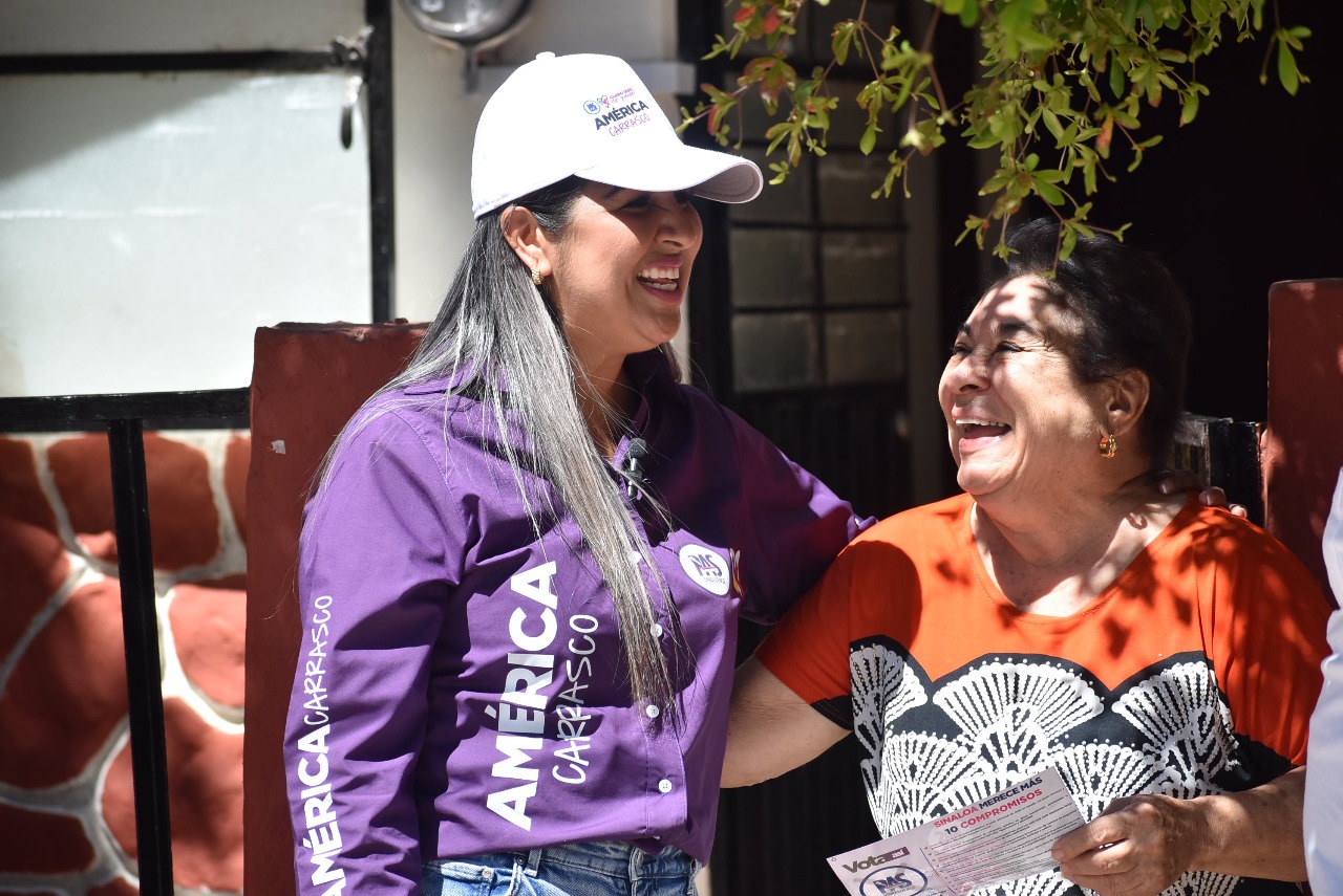 América Carrasco reafirmó su compromiso con estas comunidades, mencionando que, de ser electa, trabajará arduamente en el Congreso del Estado para gestionar recursos destinados al alumbrado público y para implementar programas de reparación de carreteras y caminos vecinales en estas localidades.