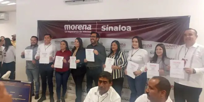 Por cierto, este último  lo acompañan como aspirantes a regidores la quirinista y ex dirigente estatal del PRI, Cinthia Valenzuela Langarica; y personajes como el ex dirigente del Stase Amando Heráldez, Cirilo Celis y los consejeros Lety Alvarado, Claudia Janeth y Juan Pimentel y como síndica procuradora Ana Miriam Ramos.
