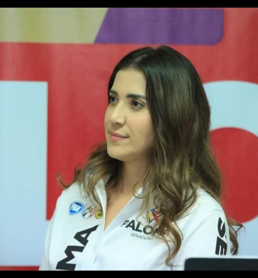 Paloma Sánchez, candidata de la coalición “Fuerza y Corazón por México”, dijo estar esperando el debate.
