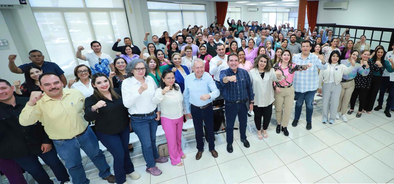 El Partido Sinaloense realiza una reunión de evaluación, fortalecimiento y organización de la estrategia de campaña de los candidatos y candidatas del PAS en el ámbito local para detectar áreas de oportunidad y fortalezas que garanticen el triunfo el próximo 2 de junio.