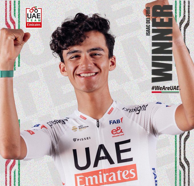 -	El mexicano Isaac del Toro ganó la primera etapa de la 66ª Vuelta a Asturias, su primera victoria desde el Tour Down Under en enero pasado