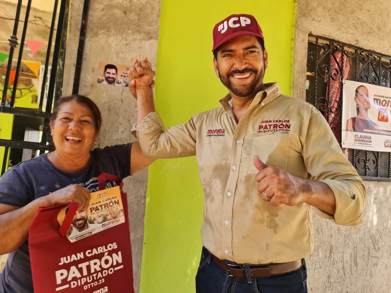 La respuesta de la ciudadanía, el recibimiento a nuestros candidatos y el entusiasmo que expresan nos deja en claro, sin ninguna duda, que vamos a ganar la mayoría; expresó Juan Carlos Patrón Rosales.