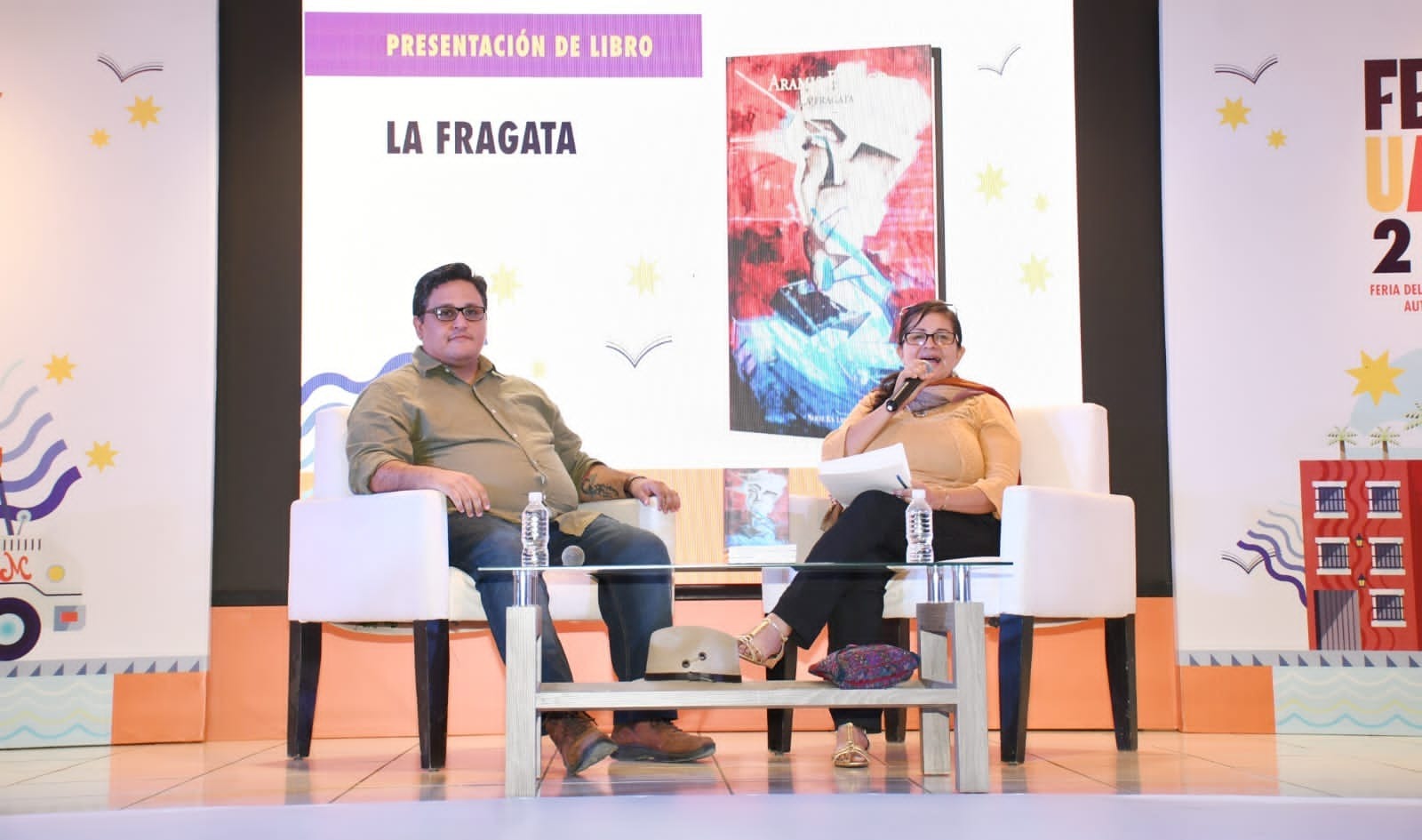 “Amigos, La Fragata de Aramis Franco, nos recrea esa arruga en el rostro de nuestra ciudad, esa cicatriz en esta novela histórica nos lleva a echarnos un clavado en gran parte de ese Mazatlán que muchos, y me incluyo también, ignoramos”, indicó la comentarista.
