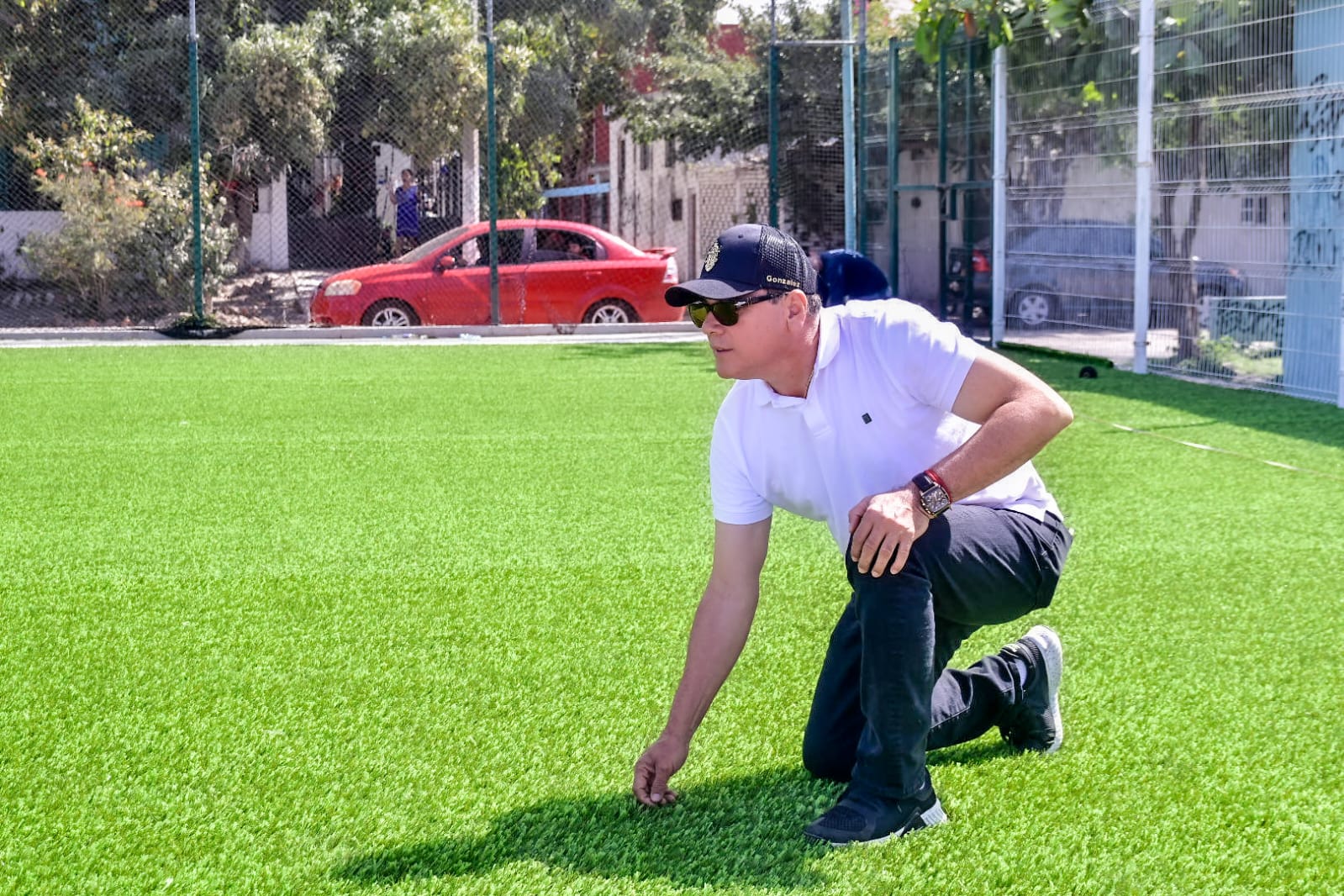 Los trabajos en proceso tienen como finalidad mejorar la calidad de vida de los vecinos del lugar, reduciendo la incidencia de enfermedades de salud mental y física, por medio de entornos seguros e integrales.