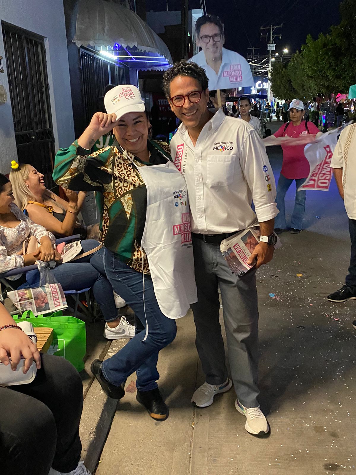 - Juan Alfonso Mejía disfrutó junto con los villaonenses de su tradicional carnaval