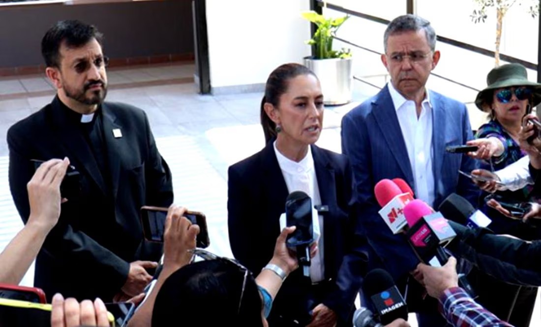 En relación a la candidata de la coalición #SigamosHaciendoHistoria, @ClaudiaSheinbaum al salir de la reunión enfatizó sobre su interés en mantener buenas relaciones con las Iglesias, especialmente con la Iglesia Católica, con la que aseguró tener muchas coincidencias, en particular con el pensamiento del papa Francisco.