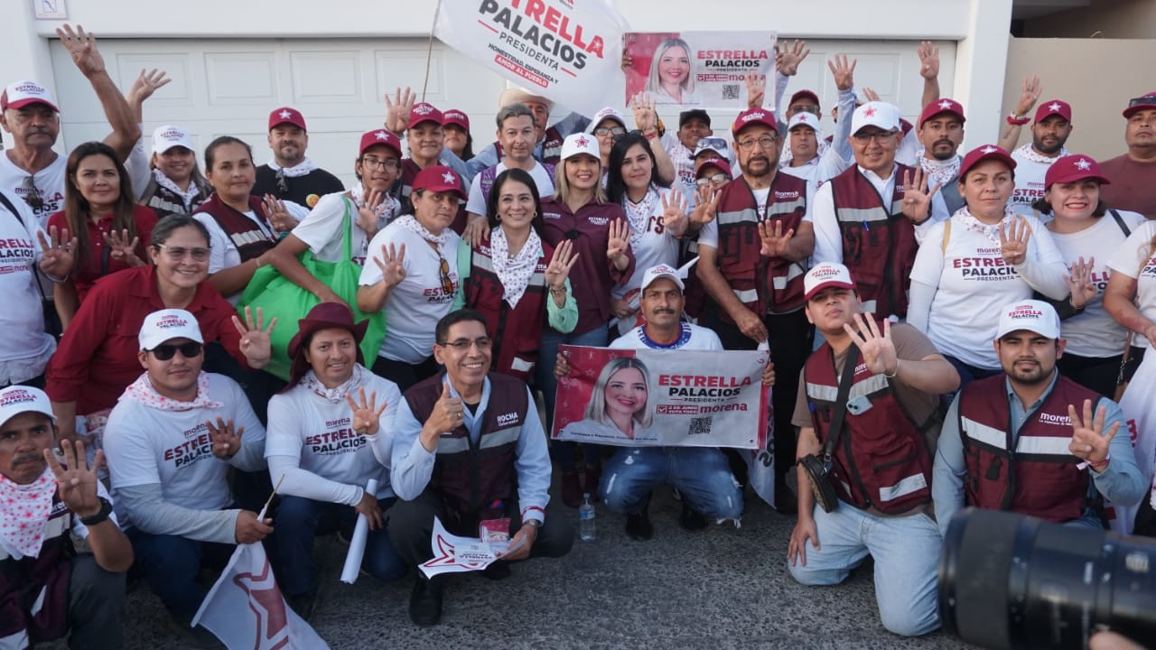 Acompañada por Carlos Escobar, candidato a diputado local por el distrito 21 y ofreció un gobierno honesto, incluyente, humanista e invitó a los empresarios a ser parte de este proyecto.