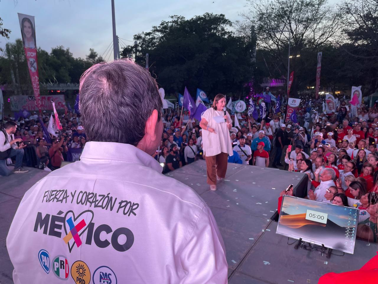 - Respalda el PAS con todo a Xóchitl Gálvez.