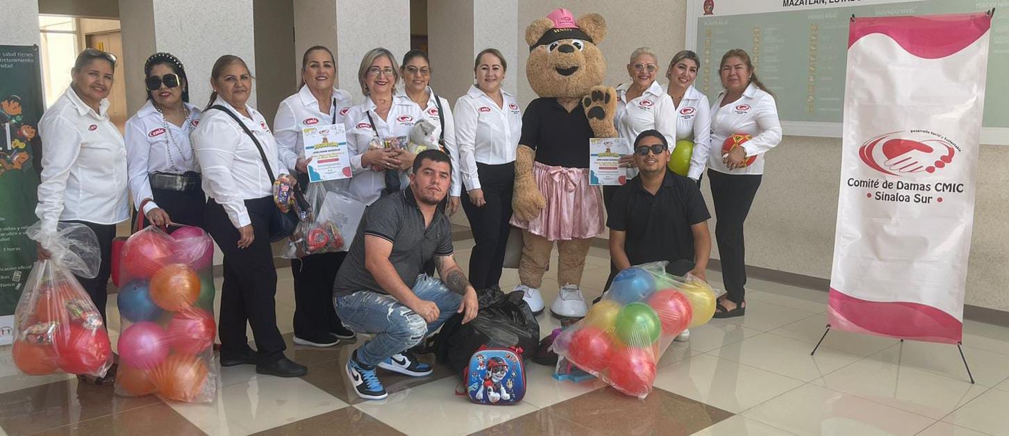 -	Cerca de quinientos niños y niñas de diferentes edades en estado de vulnerabilidad, fueron beneficiados con juguetes y festejos en el Día de la Niñez.