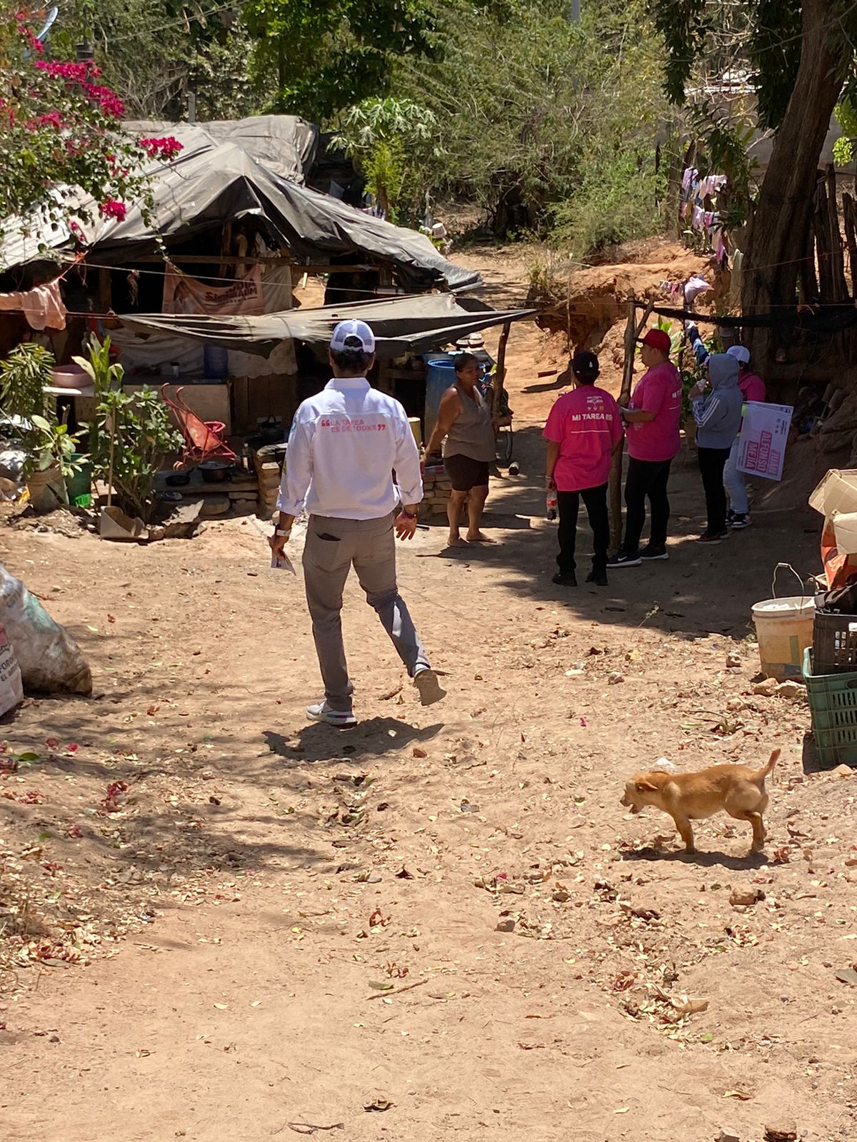 “Lo que tienes que hacer es caminar y caminar, encontrarte con las personas, escucharlas; porque ya saben que la marca no vota”.