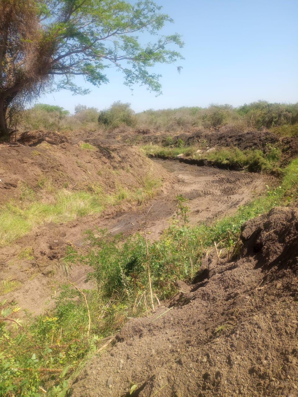 Personal y maquinaria trabajan en los cuerpos de agua frente al Hospital Militar y en Hacienda del Seminario.