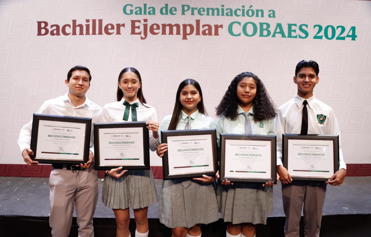 La convocatoria para elegir a las y los cinco Bachilleres Ejemplares COBAES 2024, fue atendida por 57 estudiantes de educación media superior de todo el estado.