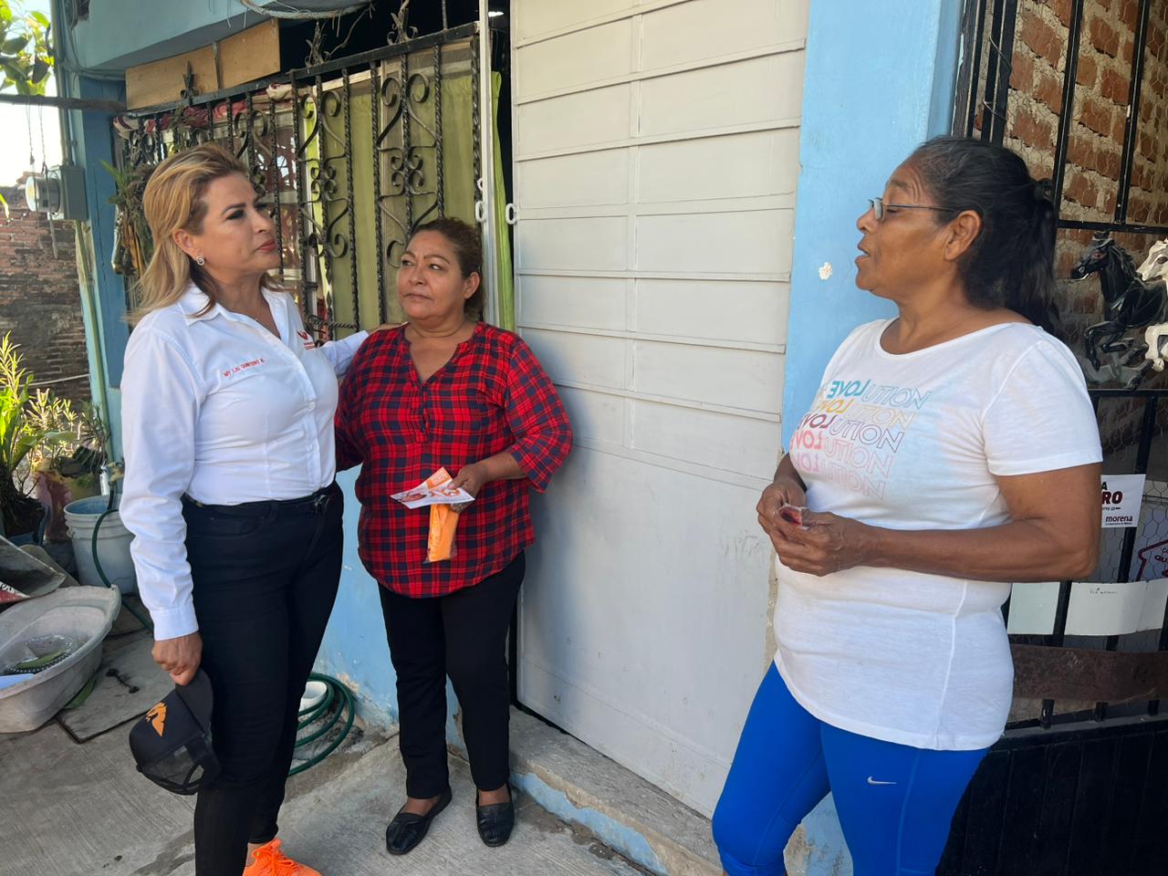 Colonias populares piden a la candidata de MC un verdadero cambio para Mazatlán.