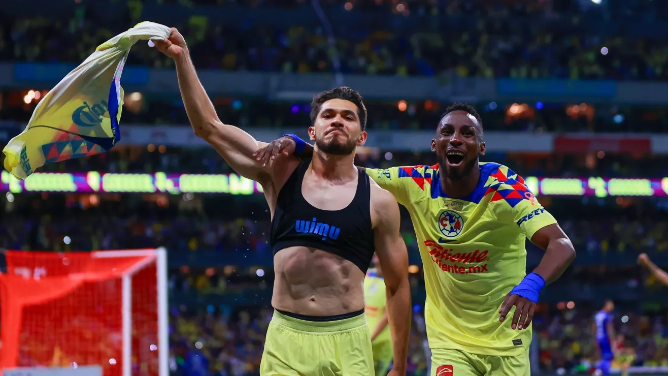 -	Venció a Cruz Azul 1-0 en el Estadio Azteca
-	Las Águilas sellaron su bicampeonato y su título de liga número 15 al vencer al Cruz Azul 1-0 en casa y 2-1 en el global; Henry Martín firmó el gol que le dio el campeonato del Clausura 2024 al América

