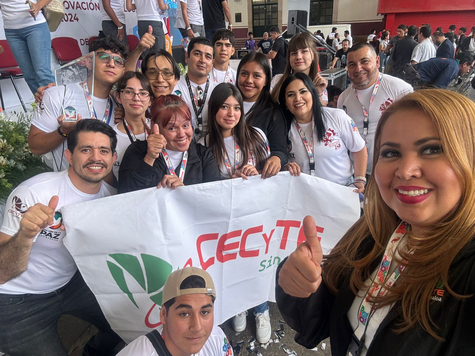 Alumnos y Alumnas de CECyTE Sinaloa ganan por segundo año consecutivo el Concurso Nacional de Creatividad e Innovación Tecnológica de los CECyTES 2024, en Zacatecas.