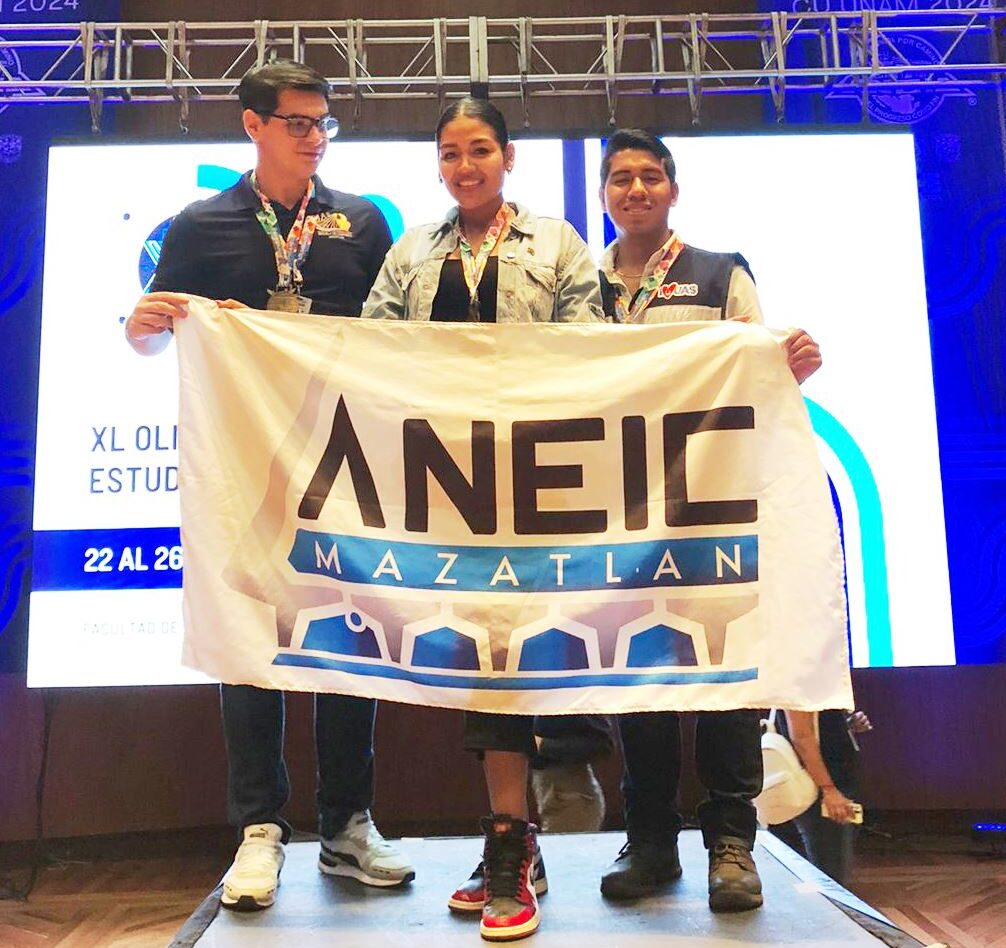 El Alumnado mostró la calidad educativa de la Escuela de Ingeniería Mazatlán de la Universidad Autónoma de Sinaloa (UAS), tras ganar medallas en la XL Olimpiada Nacional de Estudiantes de Ingeniería Civil (OlimpiANEIC) 2024, realizada en la Ciudad de México.
