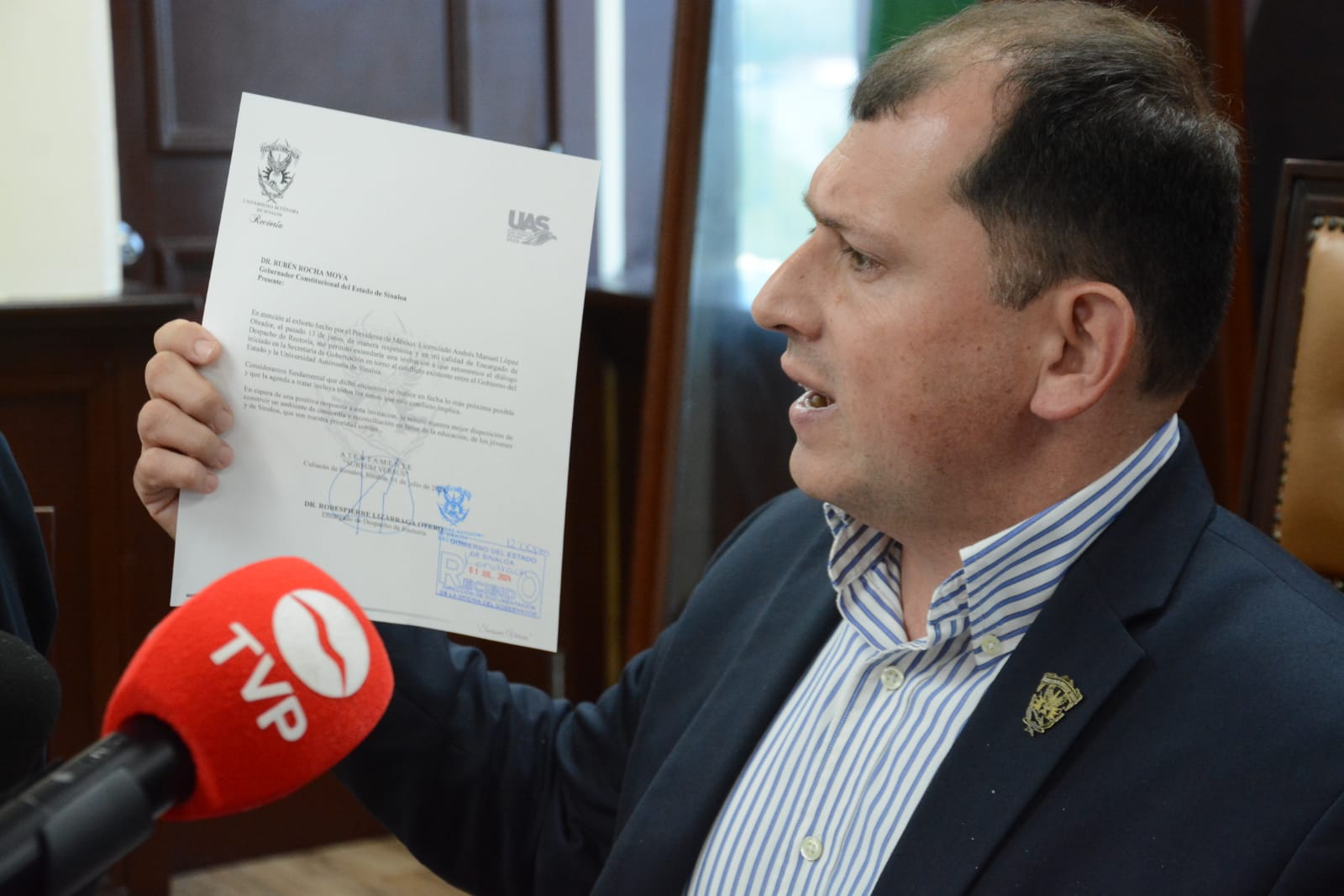 Se busca llegar a una reconciliación con la UAS, apegado a la legalidad