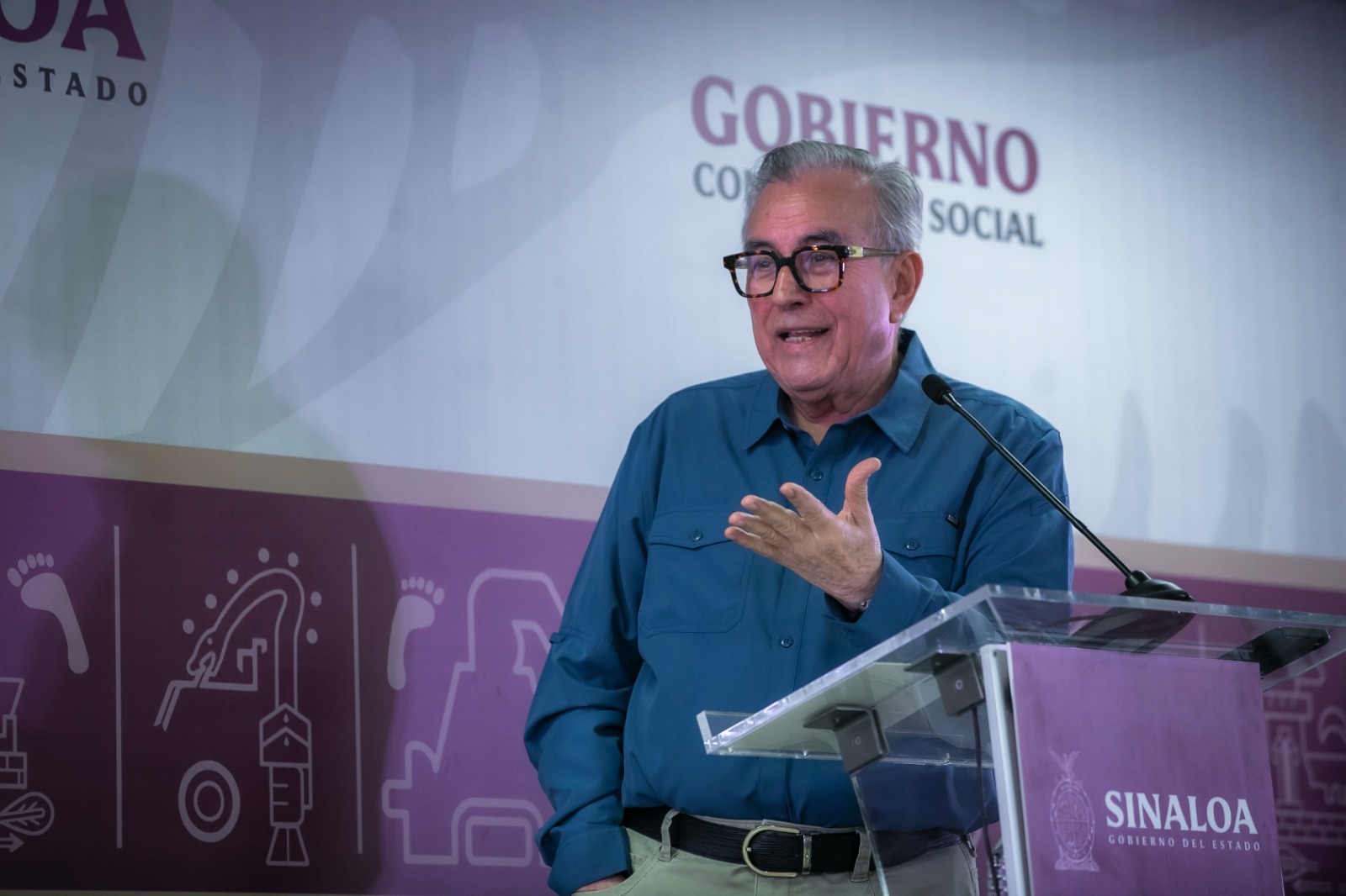 El motivo de la gira presidencial será la inauguración de la red de canales para los distritos de riego de las presas Picachos y Santa María