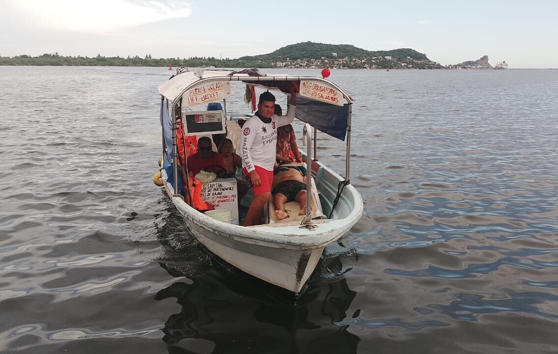 Los afectados fueron llevados a un hospital en Mazatlán dónde quedaron bajo observación médica