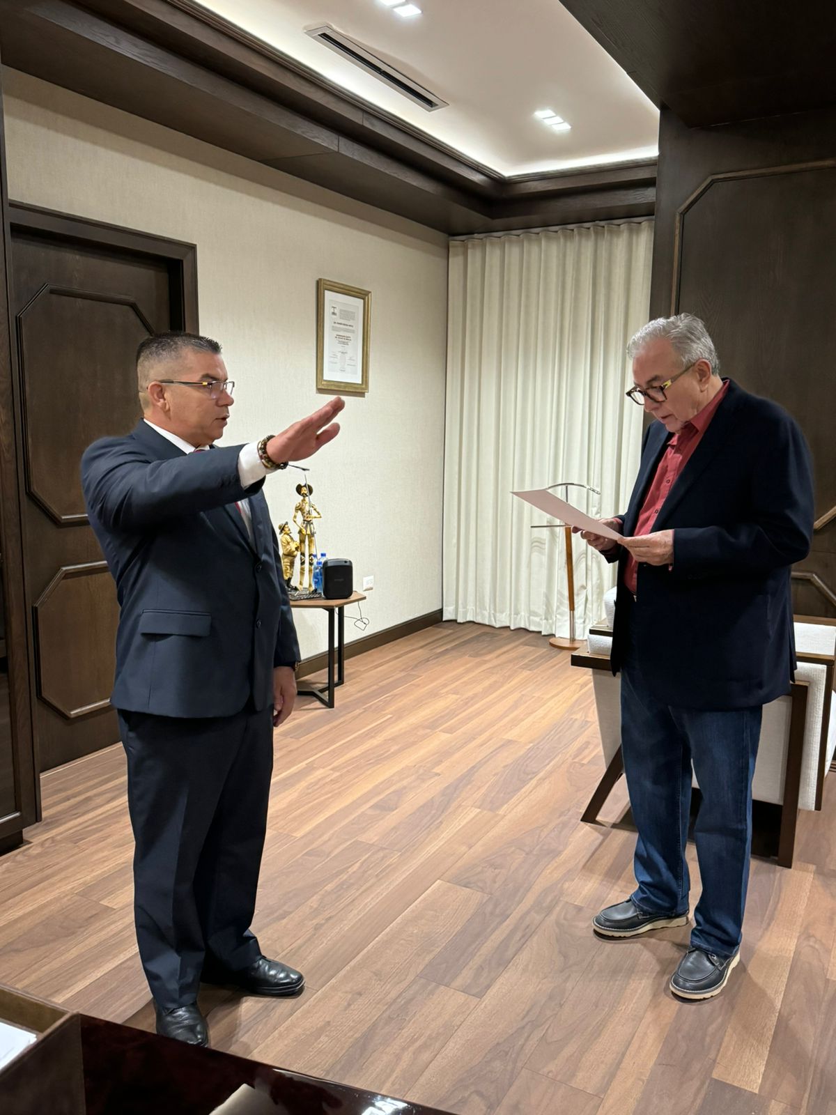 Nombra Rocha a nuevo Subsecretario de Estudios, Proyectos y Desarrollo de la SSP