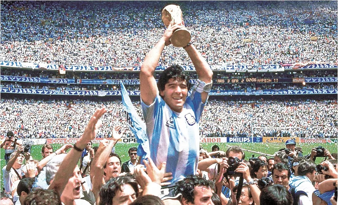 -	La camiseta que usó Diego Armando Maradona en el Mundial de México 1986 se subastará el próximo 22 de agosto