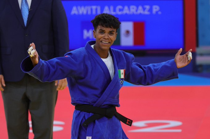 La judoca Prisca Awiti se sumó al selecto grupo de medallistas olímpicos mexicanos, luego de su destacada participación en los Juegos de París