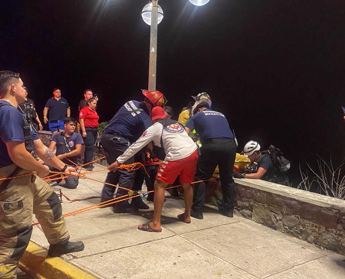 El paciente originario de la Ciudad de México sufrió golpes y heridas abrasivas, se encontraba en estado etílico