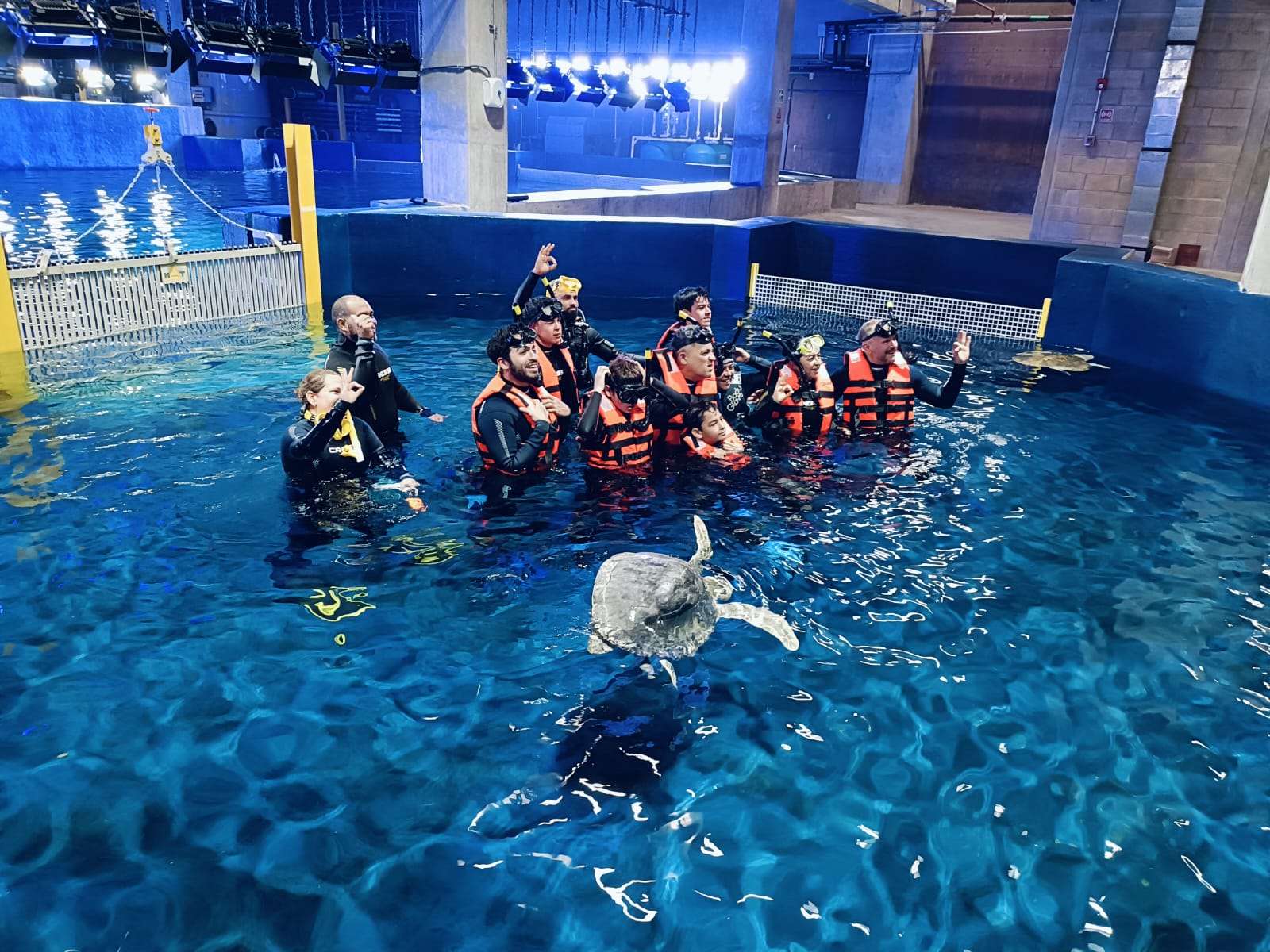 -	Exploradores de Alaska y Guatemala participan en snorkel y buceo