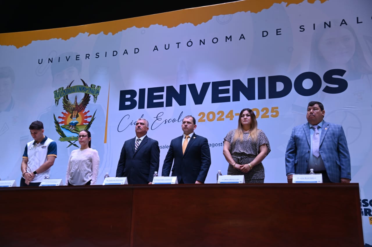 Al inaugurar el Ciclo Escolar 2024-2025, la Universidad Autónoma de Sinaloa (UAS) refrendó que no permitirá ninguna intromisión que vulnere su autonomía por parte de ningún poder político.