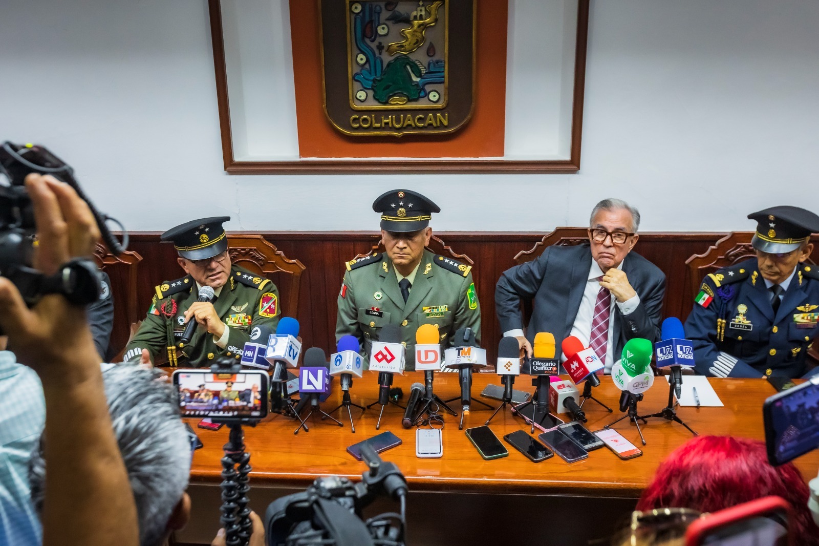 Los resultados hasta este lunes son 27 personas detenidas, el aseguramiento de 101 armas largas y 19 cortas, y 57 vehículos, 12 de ellos blindados