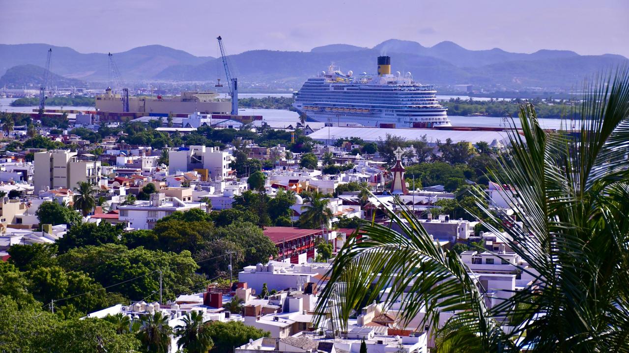 24 mil cruceristas visitaron Mazatlán durante septiembre.