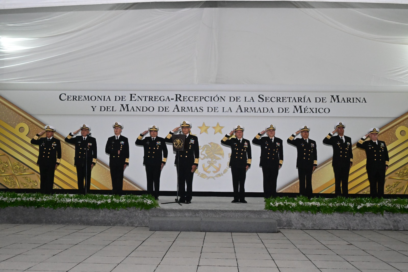 -	Realizan entrega-Recepción de la Secretaría de Marina y del Mando de Armas de la Armada de México.