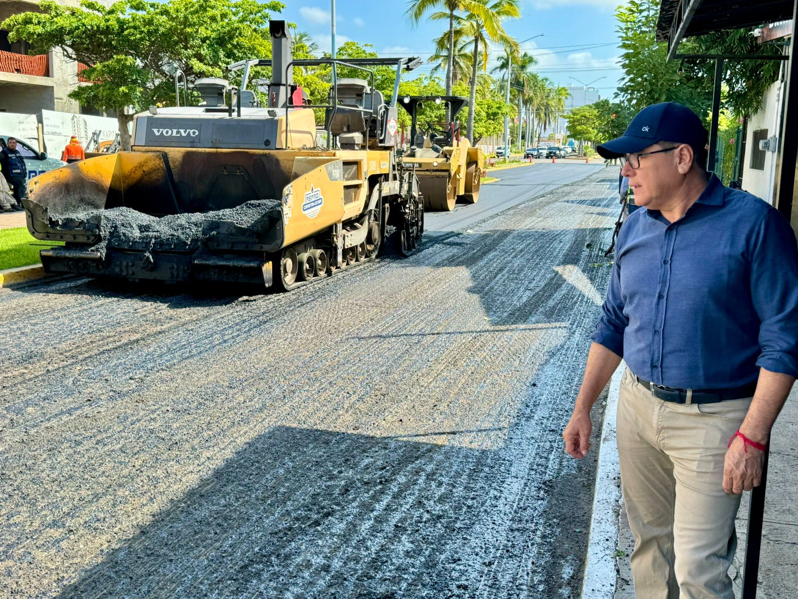 Esta semana un nuevo tramo de la avenida Insurgentes será atendido con reencarpetado.
