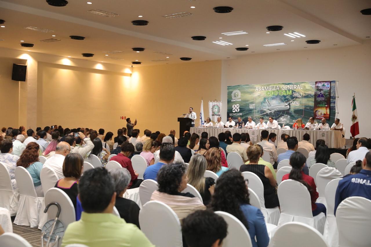 Contralores de Trafico Aéreo celebran congreso en Mazatlán.