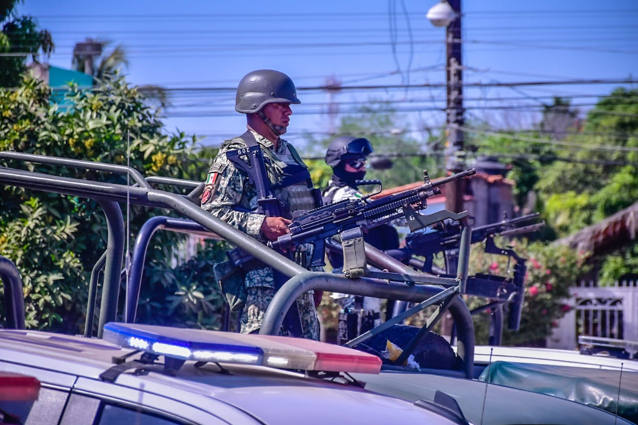 Refuerzan operativo interinstitucional en Mazatlán para brindar seguridad a la ciudadanía.