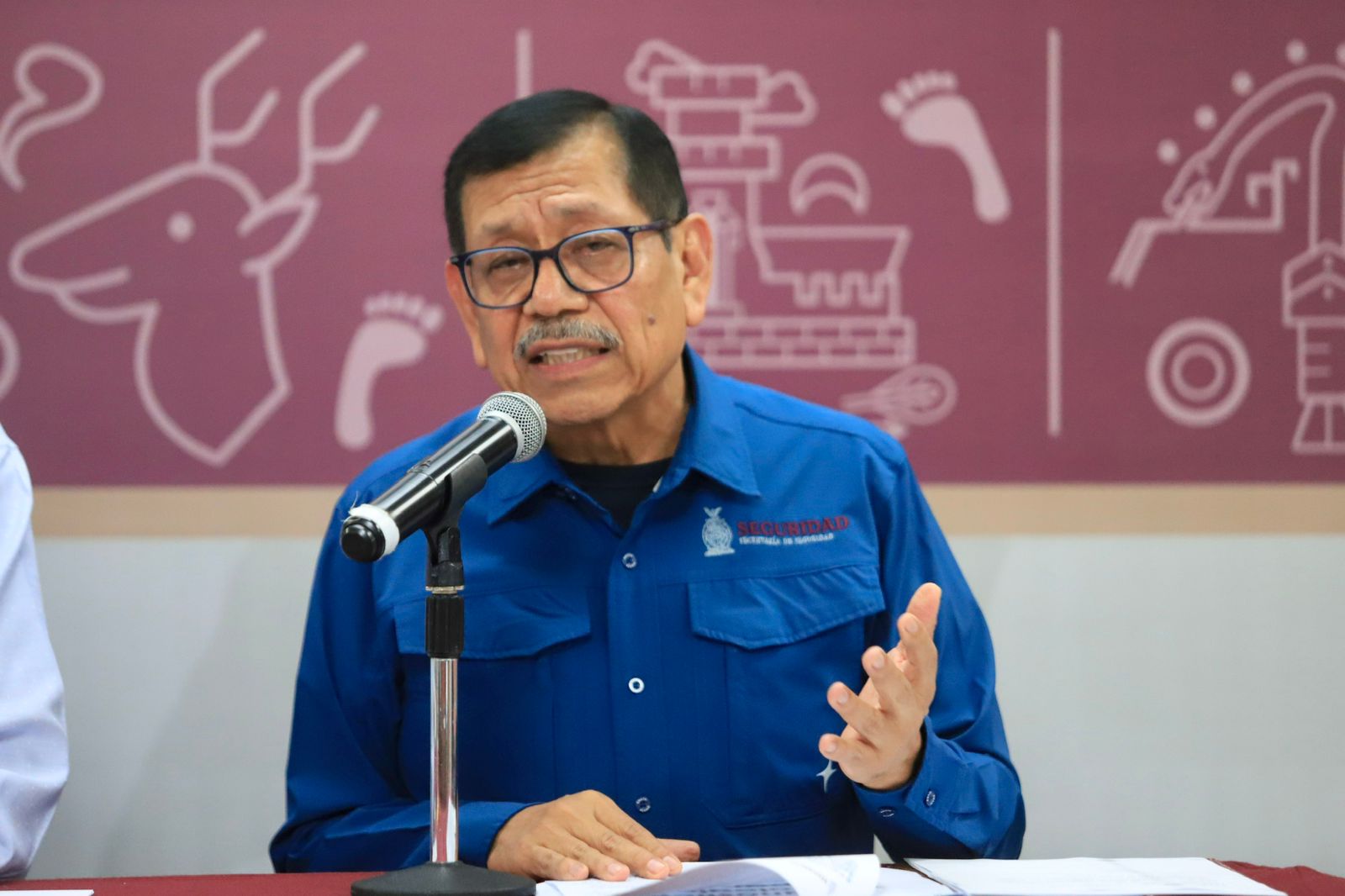 Gerardo Mérida Sánchez habló del proyecto para adquirir 900 cámaras de vigilancia en donde se incluyen lectoras de placas para atender el delito de robo de vehículos.