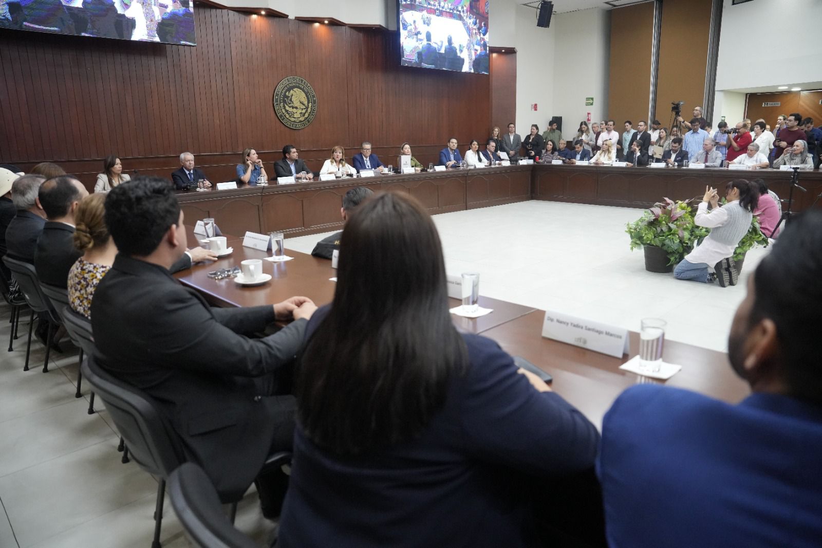 Adelantó que la próxima semana se tendrá la presencia del gobernador Rubén Rocha Moya para tener un intercambio de ideas sobre lo informado.