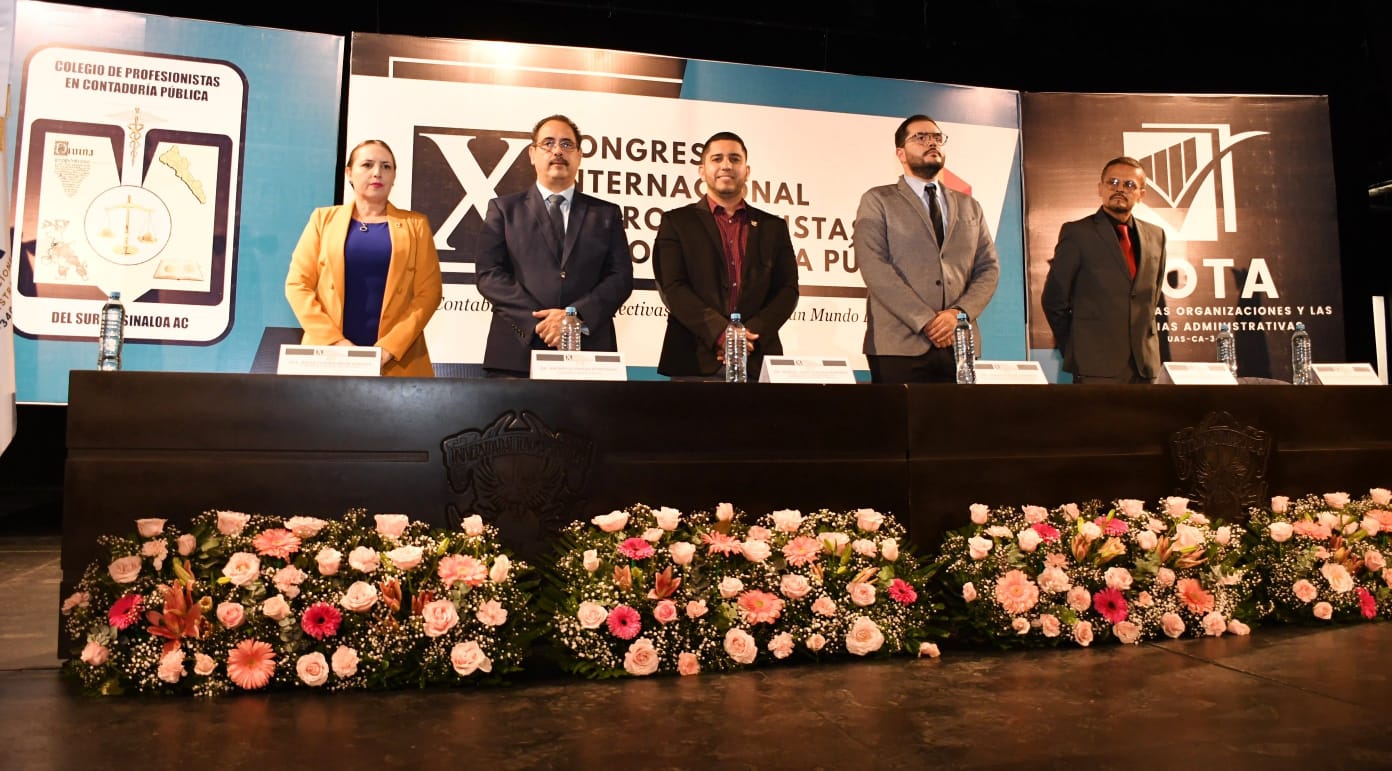 Se cuenta con la participación de exponentes y conferencistas de talla internacional convocados por el Colegio de Profesionistas en Contaduría Pública del Sur de Sinaloa.