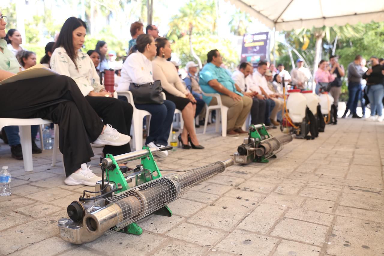 – Ponen en marcha la Campaña Estatal para la Eliminación de Criaderos de Mosquitos, “Sinaloa Unido contra el Dengue” 