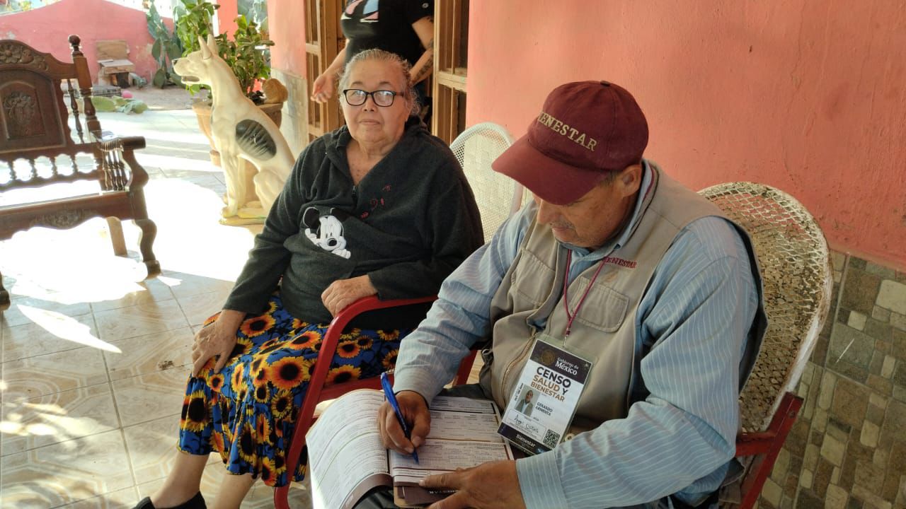 -	El delegado de Programas para el Bienestar en Sinaloa, Ángel Ulises Piña García, destaca que los Censos de Salud y Bienestar avanzan con  179 mil 719 personas adultas mayores y discapacidad.