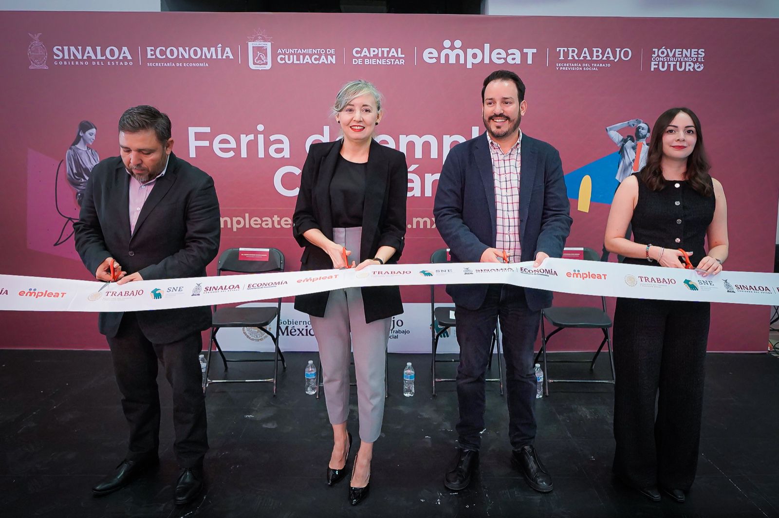 -	Con el firme compromiso de seguir impulsando la reactivación económica en Culiacán, se lleva a cabo la Feria del Empleo