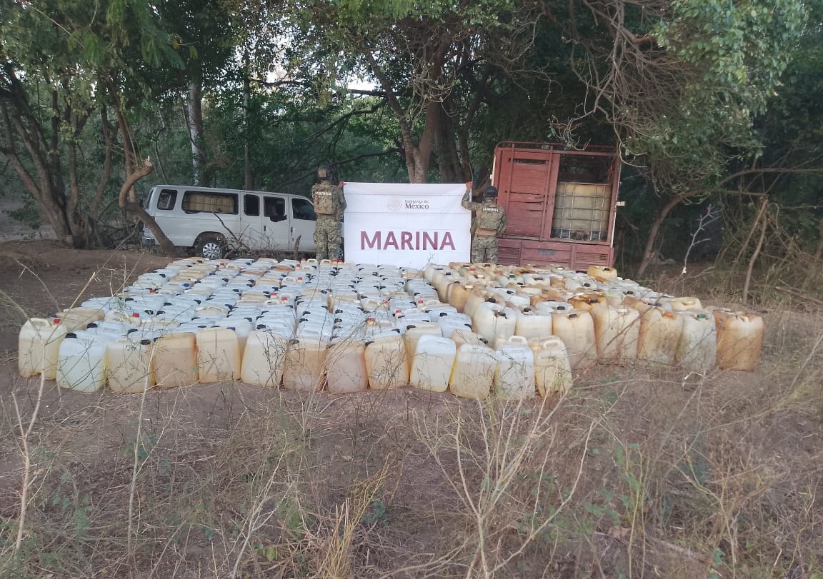 - Marina en el marco de la Fuerza de Tarea “Escudo Sinaloa”, coadyuva en cateos en el poblado El Verde, en esta entidad